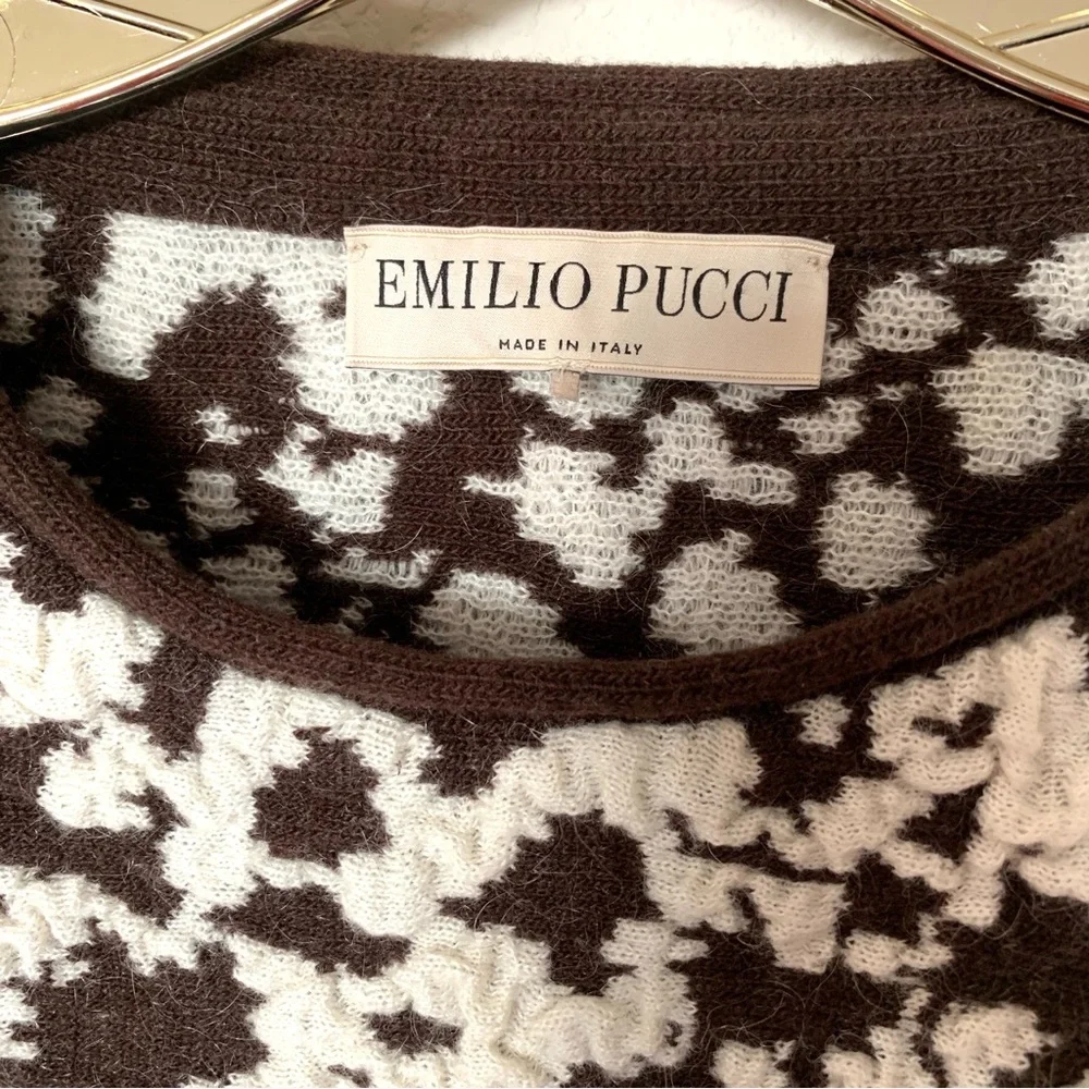 New Emilio pucci thick knit pullover